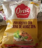 Mängden socker i Pan rústico con harina de arroz