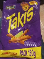 Mängden socker i Takis Hot