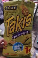 Mängden socker i Takis angry burger