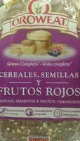 Mängden socker i Pan de molde con cereales, semillas y frutos rojos completo