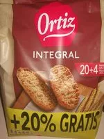 Mängden socker i Panecillos tostados integral