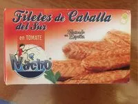 Mängden socker i Filetes de caballa