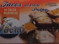 Mängden socker i Tacos al estilo pulpo en salsa marinera