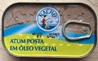 Mängden socker i Atum posta em óleo vegetal