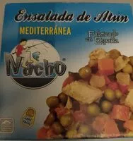 Mängden socker i Ensalada de atun