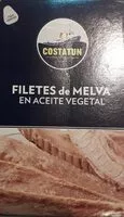Mängden socker i Filetes de melva en aceite vegetal