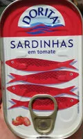 Mängden socker i Sardinhas em tomate