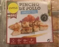 Mängden socker i Pincho de pollo argentino