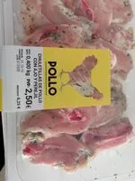 Mängden socker i Chuletitas de pollo con ajo y perejil