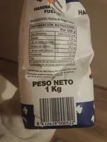 Mängden socker i Harina de trigo de fuerza