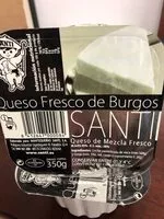 Mängden socker i Queso fresco de burgos