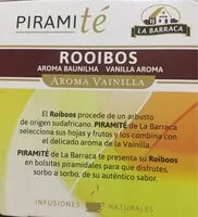 Mängden socker i Rooibos vainilla