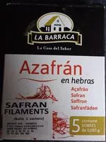 Mängden socker i Azafran