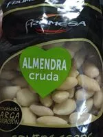 Mängden socker i Almendra cruda