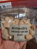 Mängden socker i Almendra marcona repelada cruda