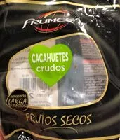 Mängden socker i Cacahuete crudo