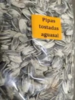 Mängden socker i Pipas de girasol tostadas aguasal