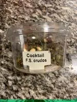 Mängden socker i Cocktail Frutos Secos Crudos