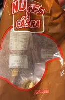 Mängden socker i Nueces sin cascara