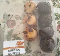 Mängden socker i Surtido muffins