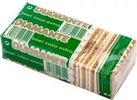 Mängden socker i Galletas de barquillo rellenas de coco