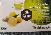 Mängden socker i Te verde jengibre limon