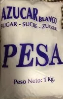Mängden socker i Azúcar blanco