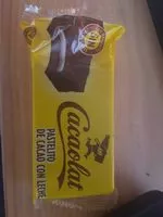 Mängden socker i Pastelito de cacao con leche