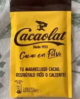 Mängden socker i Cacaolat en polvo