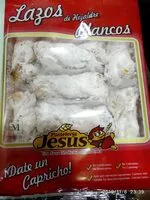 Mängden socker i Lazos de hojaldre blancos