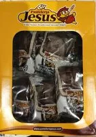 Mängden socker i Palmeras de hojaldre al cacao