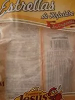 Mängden socker i Estrellas de Hojaldre