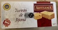 Mängden socker i Turrón de Jijona