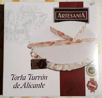 Mängden socker i Torta Turron de Alicante