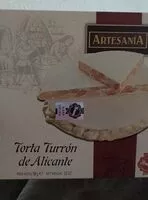 Mängden socker i Torta turrón de Alicante