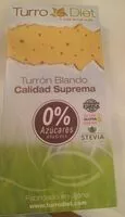 Mängden socker i Turrón blando calidad suprema