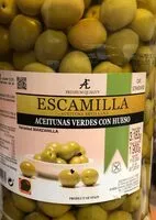 Mängden socker i Aceitunas verded con hueso
