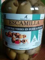 Mängden socker i Aceitunas verdes sin hueso aliñadas