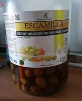 Mängden socker i Aceitunas verdes escamilla