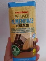 Mängden socker i Bebida de almendras con cacao