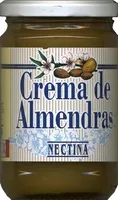Mängden socker i Crema de almendras