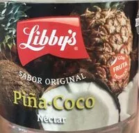 Mängden socker i Piña-coco