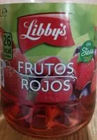 Mängden socker i Frutos rojos