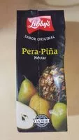 Mängden socker i Zumo Pera-Piña Libbys