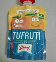 Mängden socker i Tufruti - Melocotón y mango