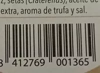 Mängden socker i Mousse de coliflor trufado