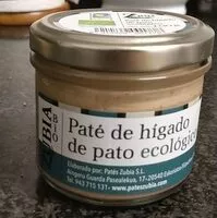 Mängden socker i Paté de hígado de pato ecológico