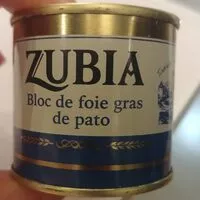 Mängden socker i Bloc de foie gras de pato