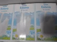 Mängden socker i Leche entera de Galicia