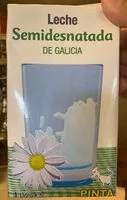 Mängden socker i Leche Semidesnatada de Galicia